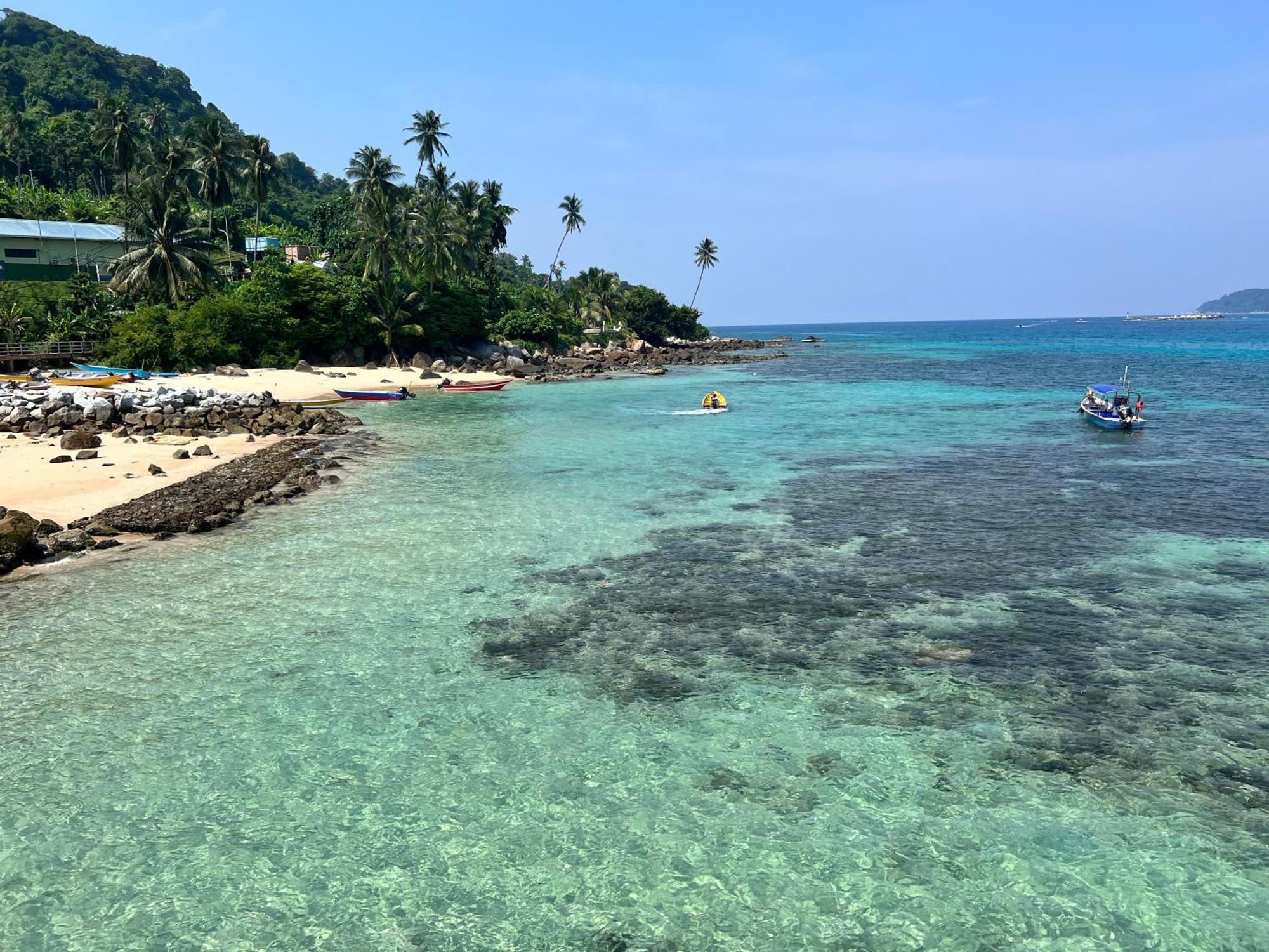 Perhentian Mama'S Hotell Kampong Pasir Hantu Exteriör bild