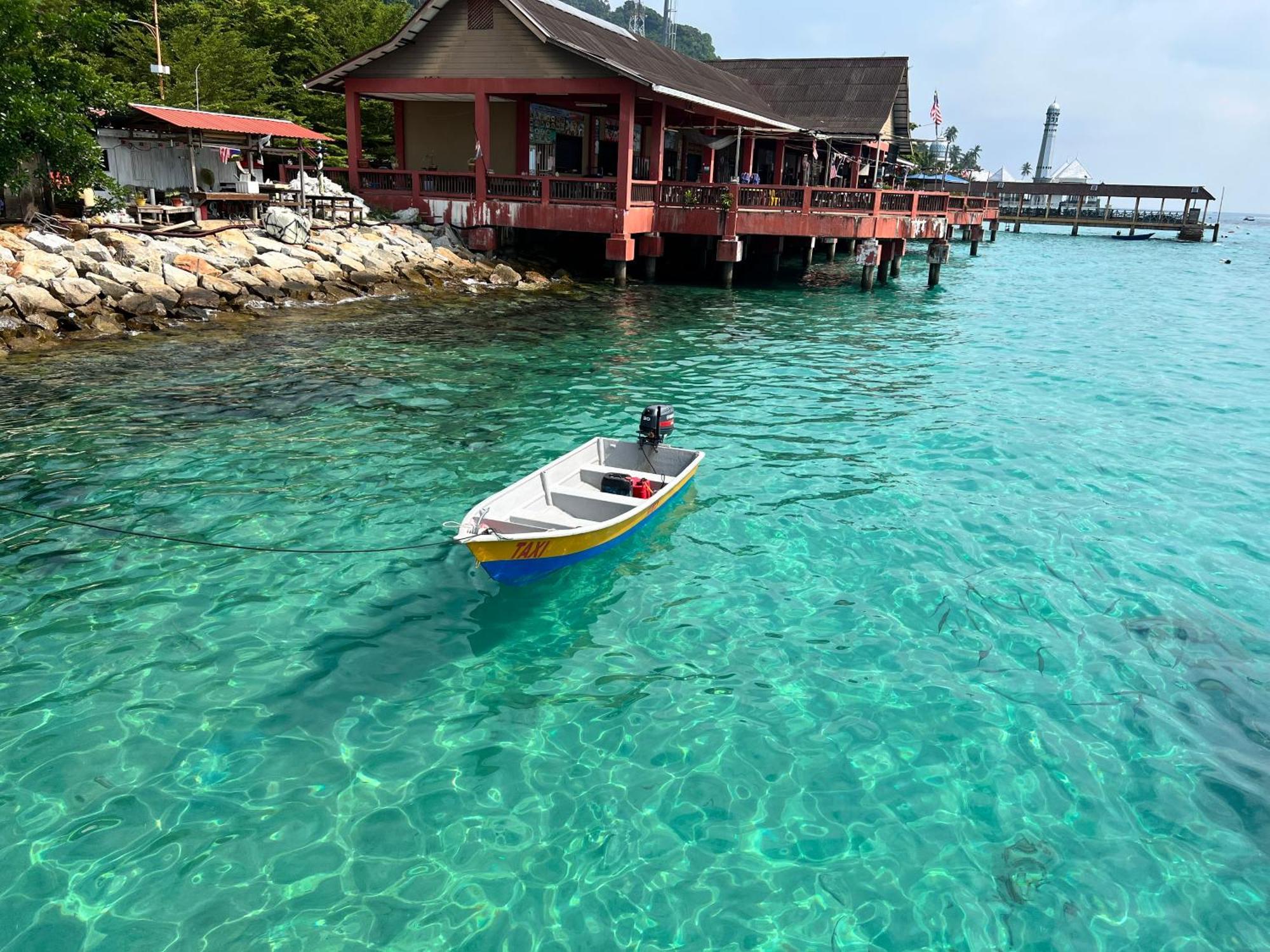 Perhentian Mama'S Hotell Kampong Pasir Hantu Exteriör bild