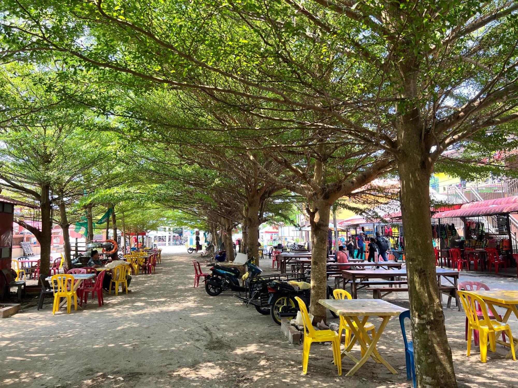 Perhentian Mama'S Hotell Kampong Pasir Hantu Exteriör bild